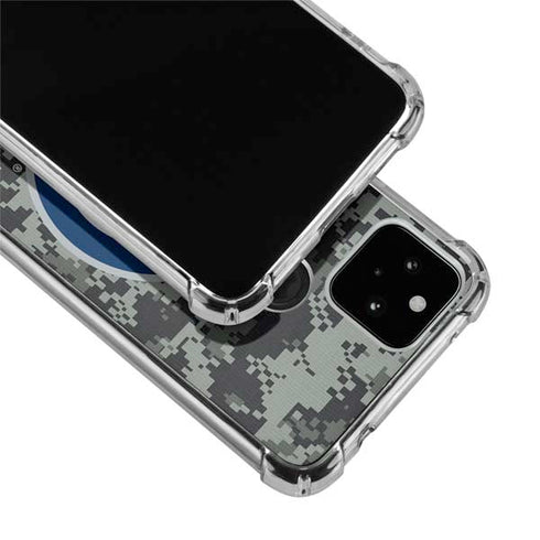 NHL Winnipeg Jets Camo Google Pixel 5 Clear Case